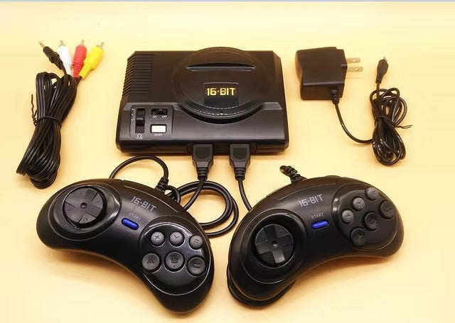 Sega MegaDrive 16 Bit Games with 208 Different Built-in Games