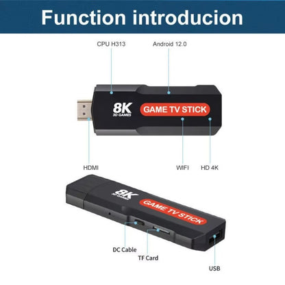 Q9 Retro Console 8K 10000+ Gaming Video Game Console